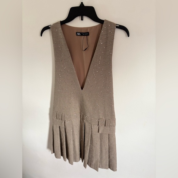 Zara Dresses & Skirts - Zara Beige Backless Women's Dress